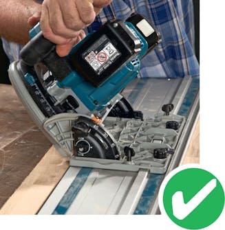 Sänksåg eller cirkelsåg Sänksåg eller cirkelsåg